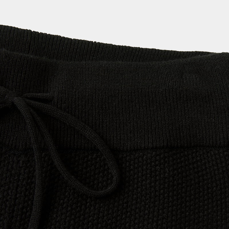 ML2237 Повседневные толстые трикотажные брюки высокой плотности со средней талией ML2237 Повседневные толстые трикотажные брюки высокой плотности со средней талией