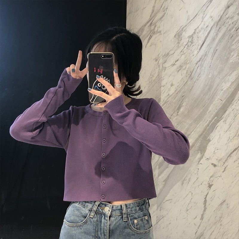 SM-K0016 Тонкий женский свитер с длинным рукавом и длинным рукавом, вязаный кардиган SM-K0016 SM-K0016 Тонкий женский свитер с длинным рукавом и длинным рукавом, вязаный кардиган SM-K0016