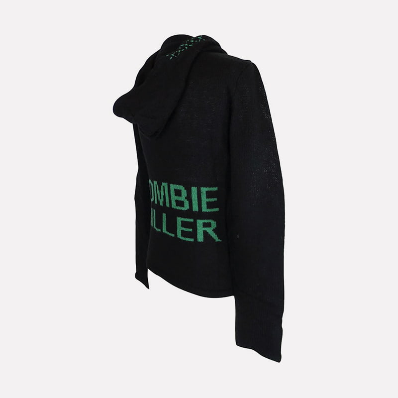 SM-K0098 Вязаный джемпер с капюшоном и монограммой Свитер плотной вязки SM-K0098 Вязаный джемпер с капюшоном и монограммой Свитер плотной вязки