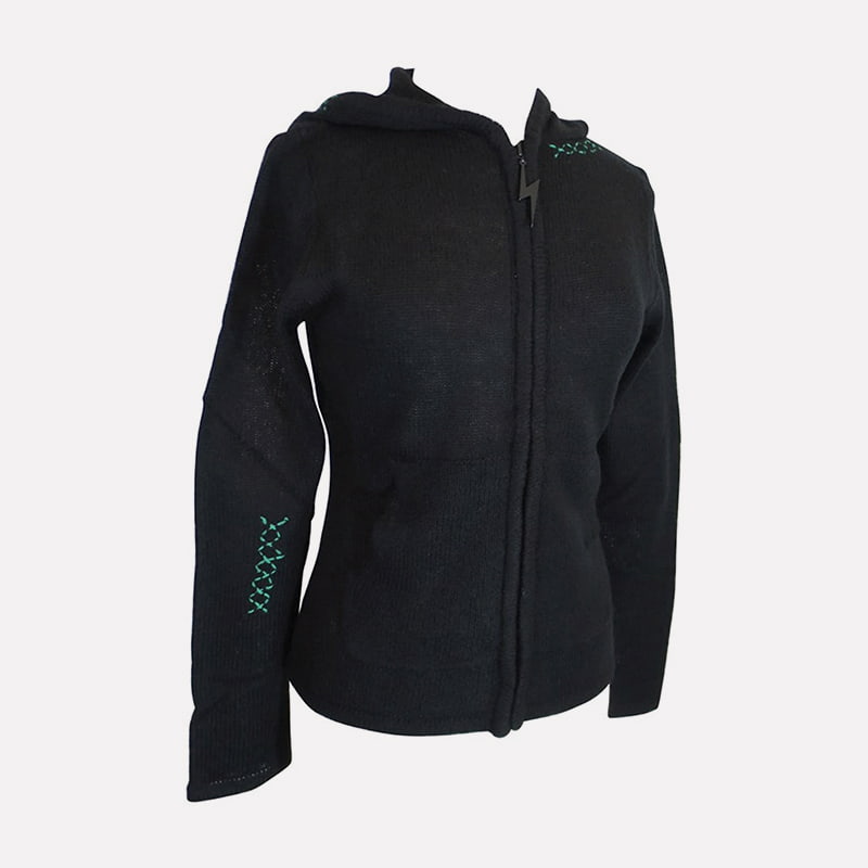 SM-K0098 Вязаный джемпер с капюшоном и монограммой Свитер плотной вязки SM-K0098 Вязаный джемпер с капюшоном и монограммой Свитер плотной вязки