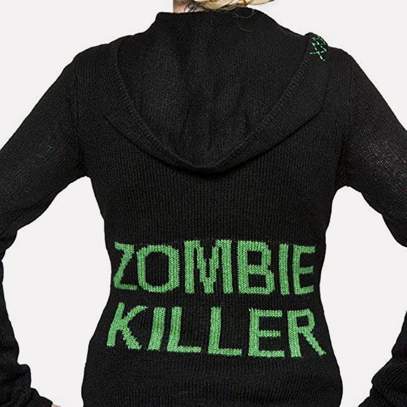 SM-K0098 Вязаный джемпер с капюшоном и монограммой Свитер плотной вязки SM-K0098 Вязаный джемпер с капюшоном и монограммой Свитер плотной вязки