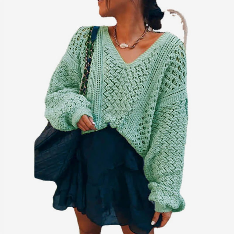 SM-K0082 Однотонный вязаный пуловер с v-образным вырезом, вязаный джемпер SM-K0082 Однотонный вязаный пуловер с v-образным вырезом, вязаный джемпер