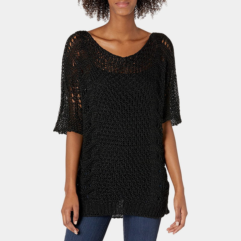 SM-K0060 Вязаный джемпер с круглым вырезом и солнцезащитным кремом с короткими рукавами SM-K0060 Вязаный джемпер с круглым вырезом и солнцезащитным кремом с короткими рукавами